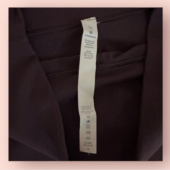Lululemon Wunder Under Hi-Rise Tight (Full-On Luon 28") size 10 - Picture 7 of 8
